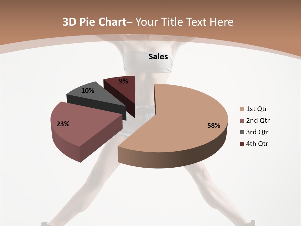 Theatrical Cool Pose PowerPoint Template