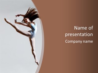 Performance Flexibility Cheerful PowerPoint Template