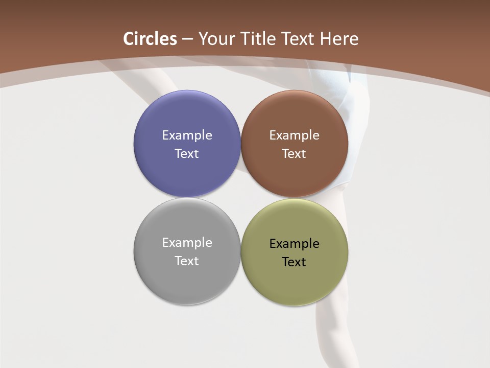 Performance Flexibility Cheerful PowerPoint Template