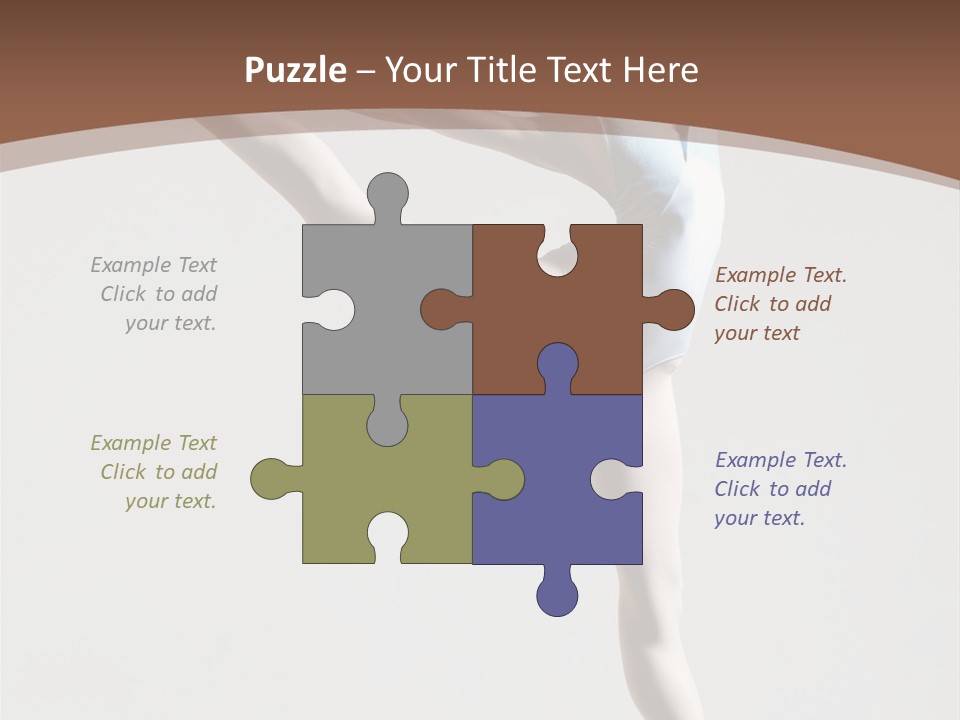 Performance Flexibility Cheerful PowerPoint Template