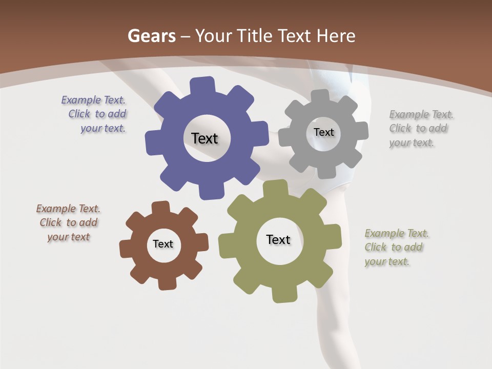 Performance Flexibility Cheerful PowerPoint Template