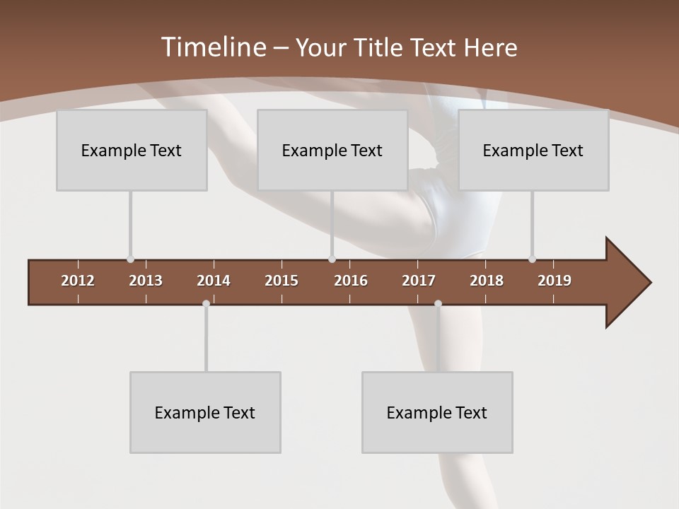 Performance Flexibility Cheerful PowerPoint Template