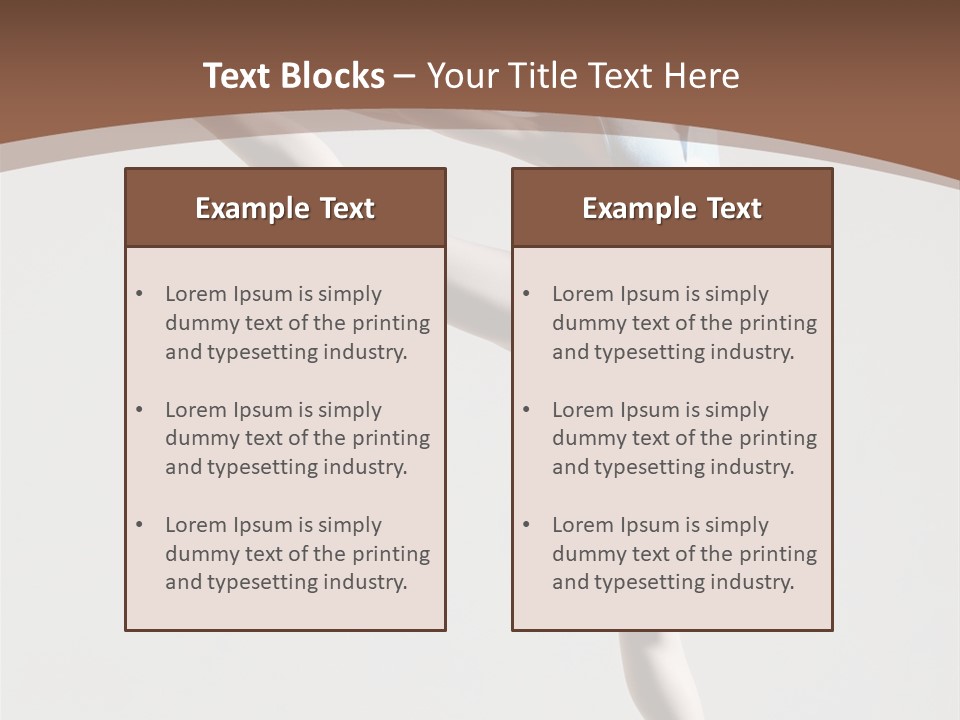 Performance Flexibility Cheerful PowerPoint Template