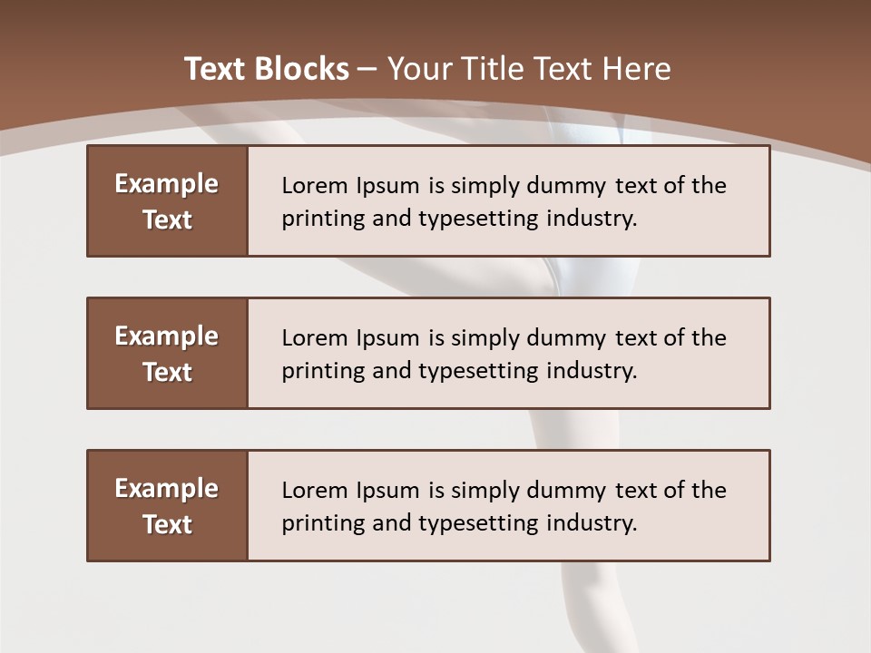 Performance Flexibility Cheerful PowerPoint Template