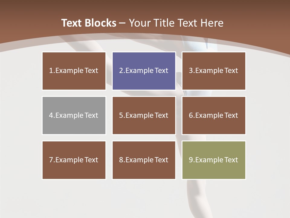 Performance Flexibility Cheerful PowerPoint Template