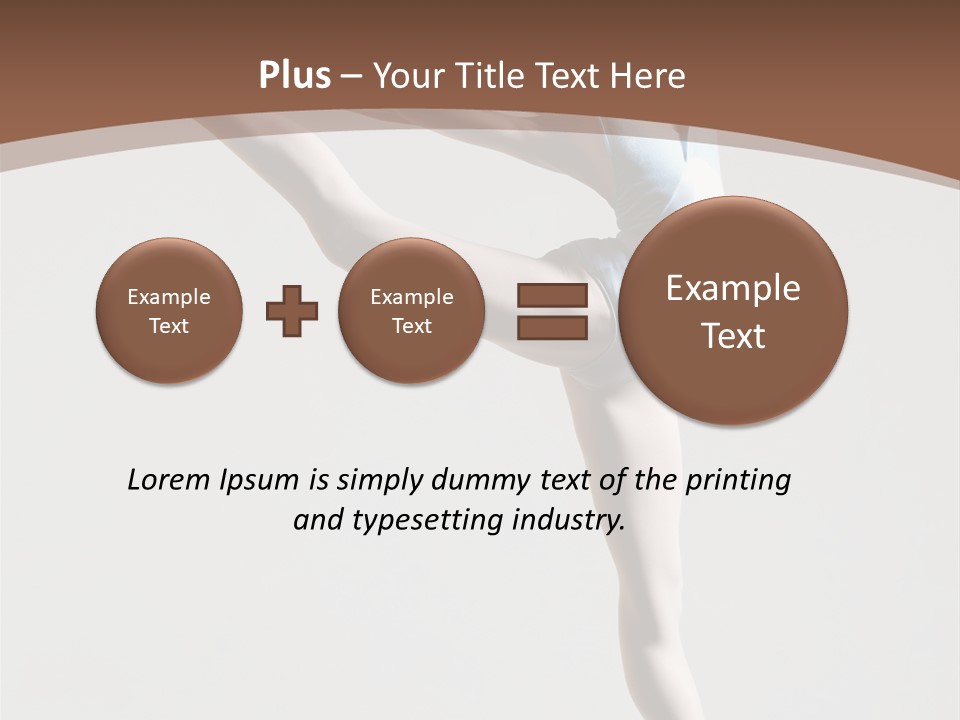 Performance Flexibility Cheerful PowerPoint Template
