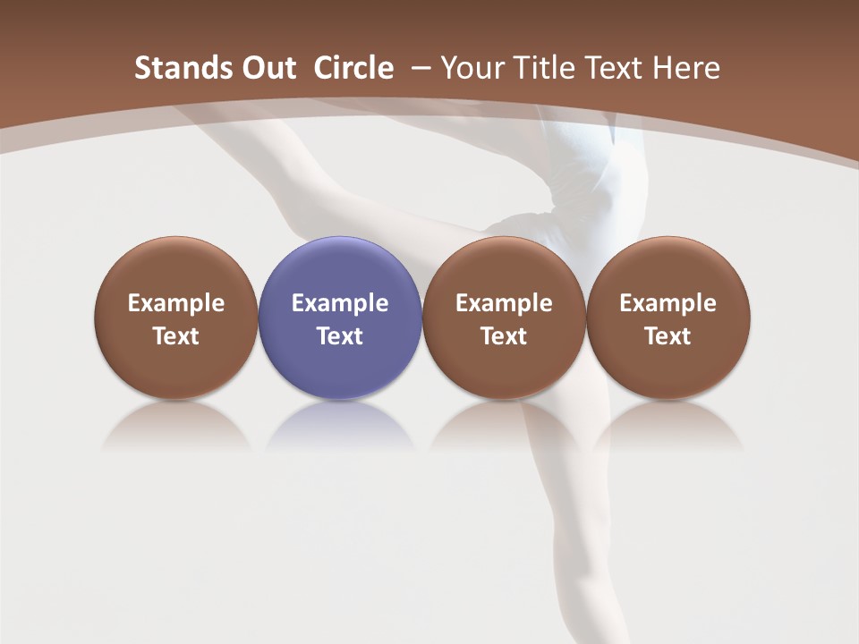 Performance Flexibility Cheerful PowerPoint Template