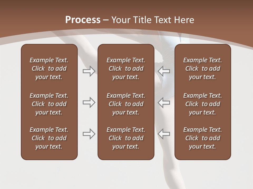 Performance Flexibility Cheerful PowerPoint Template
