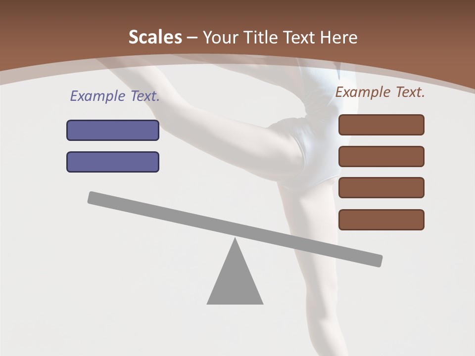 Performance Flexibility Cheerful PowerPoint Template