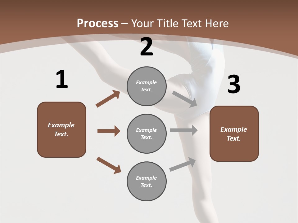 Performance Flexibility Cheerful PowerPoint Template