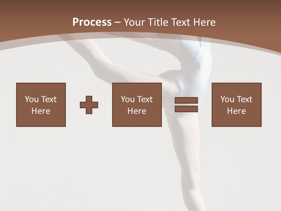 Performance Flexibility Cheerful PowerPoint Template