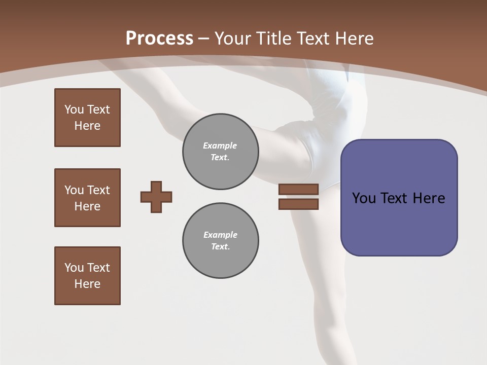 Performance Flexibility Cheerful PowerPoint Template