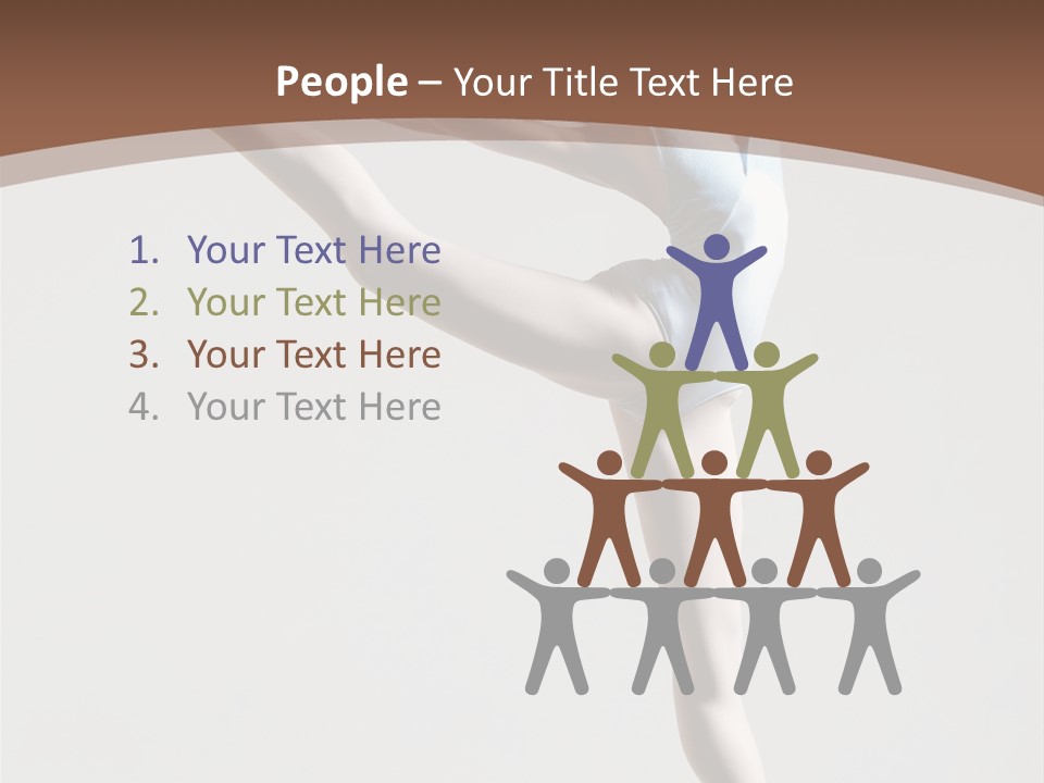 Performance Flexibility Cheerful PowerPoint Template