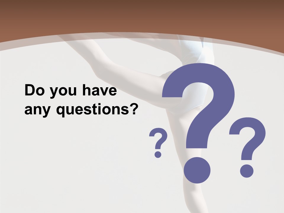 Performance Flexibility Cheerful PowerPoint Template