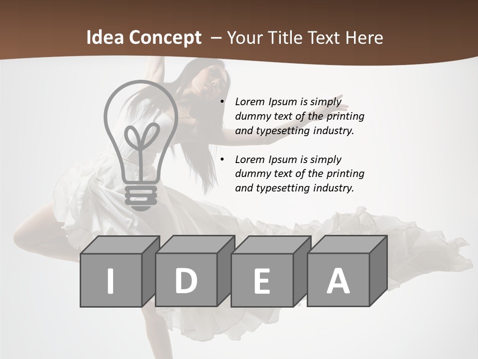 Sensuality Temptation Cool PowerPoint Template