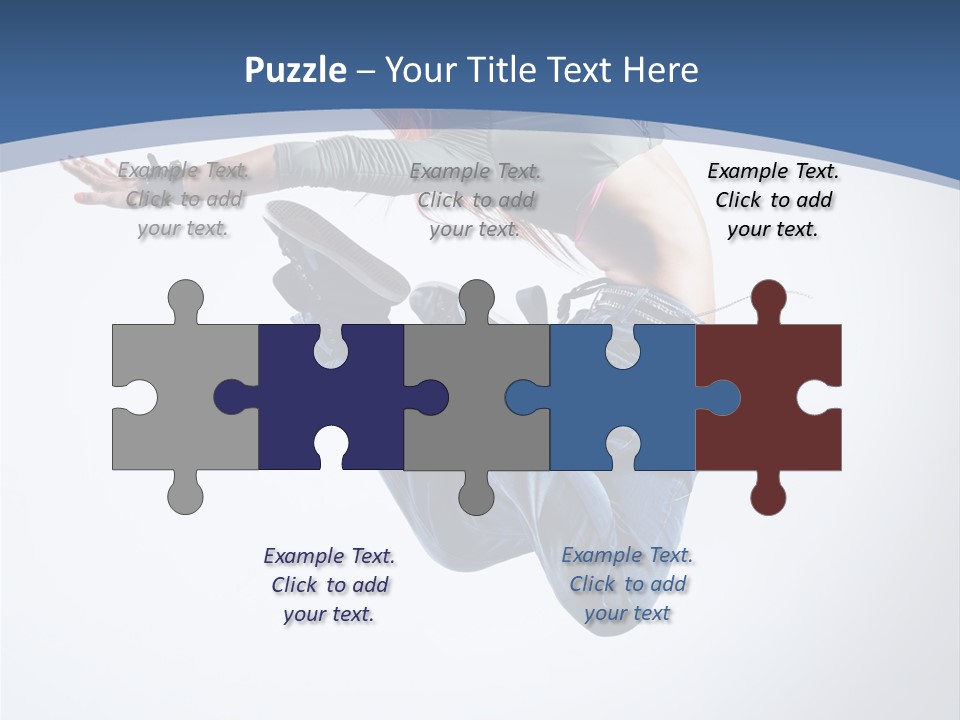 Woman One Human PowerPoint Template