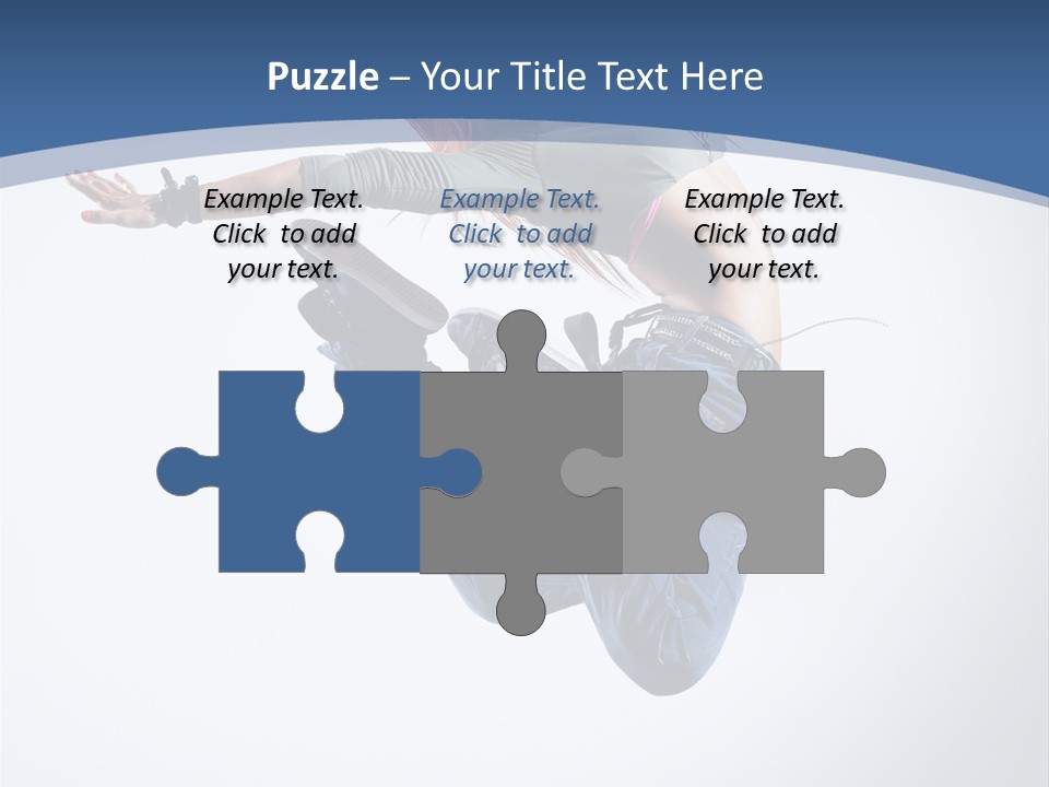 Woman One Human PowerPoint Template