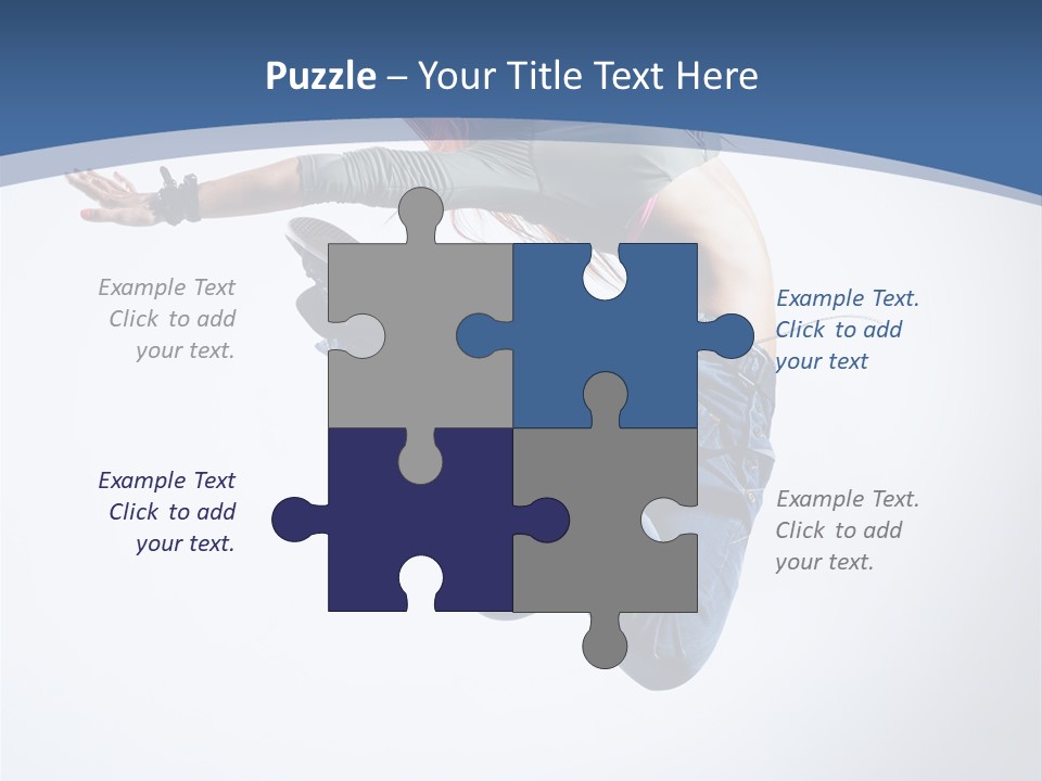 Woman One Human PowerPoint Template