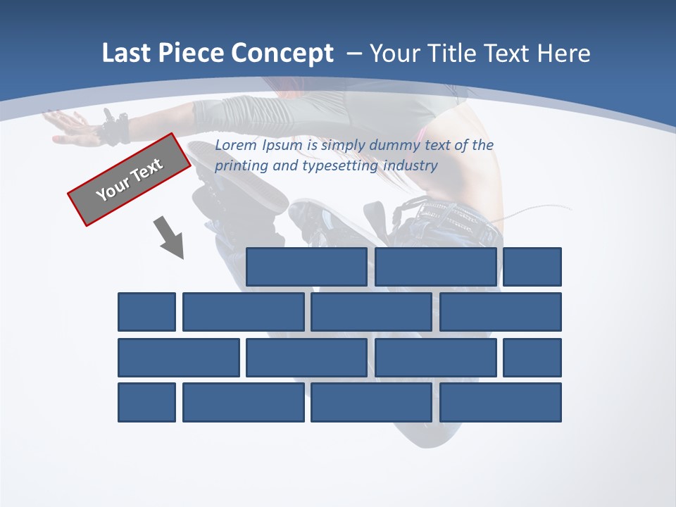 Woman One Human PowerPoint Template