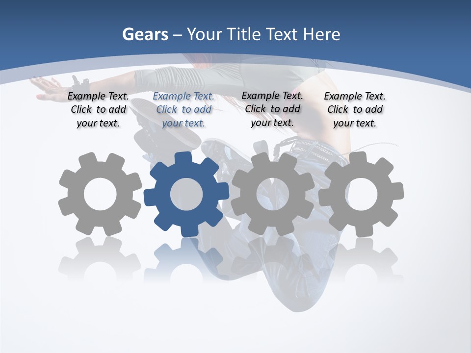 Woman One Human PowerPoint Template