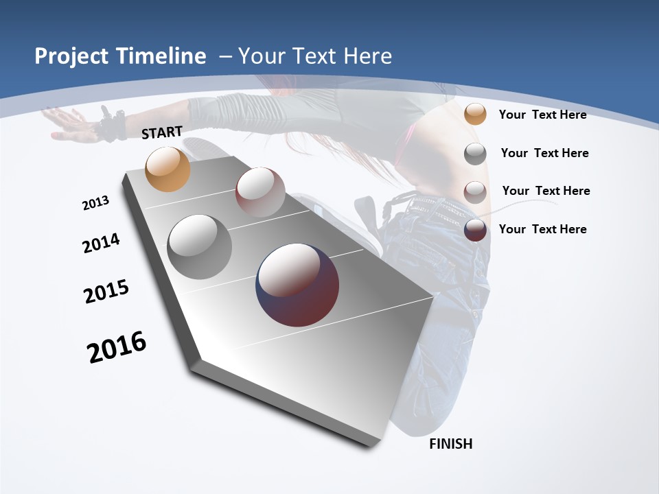 Woman One Human PowerPoint Template