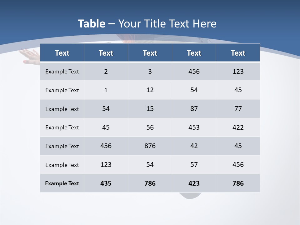 Woman One Human PowerPoint Template