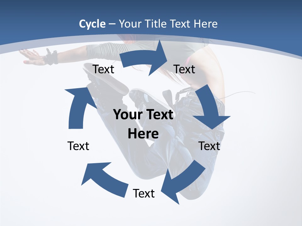 Woman One Human PowerPoint Template