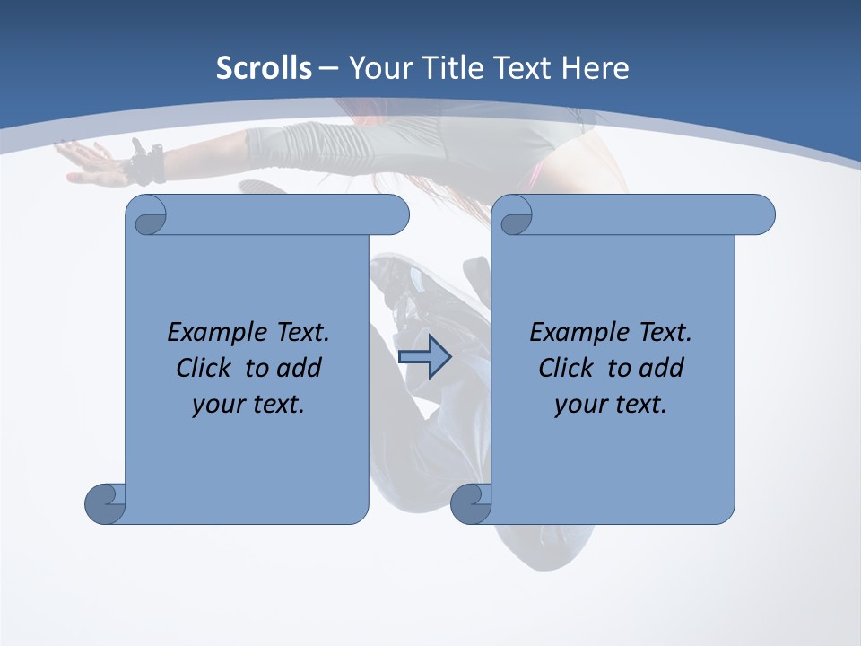 Woman One Human PowerPoint Template