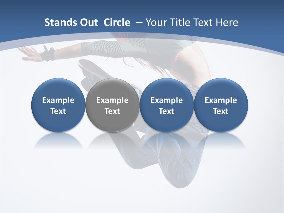 Woman One Human PowerPoint Template