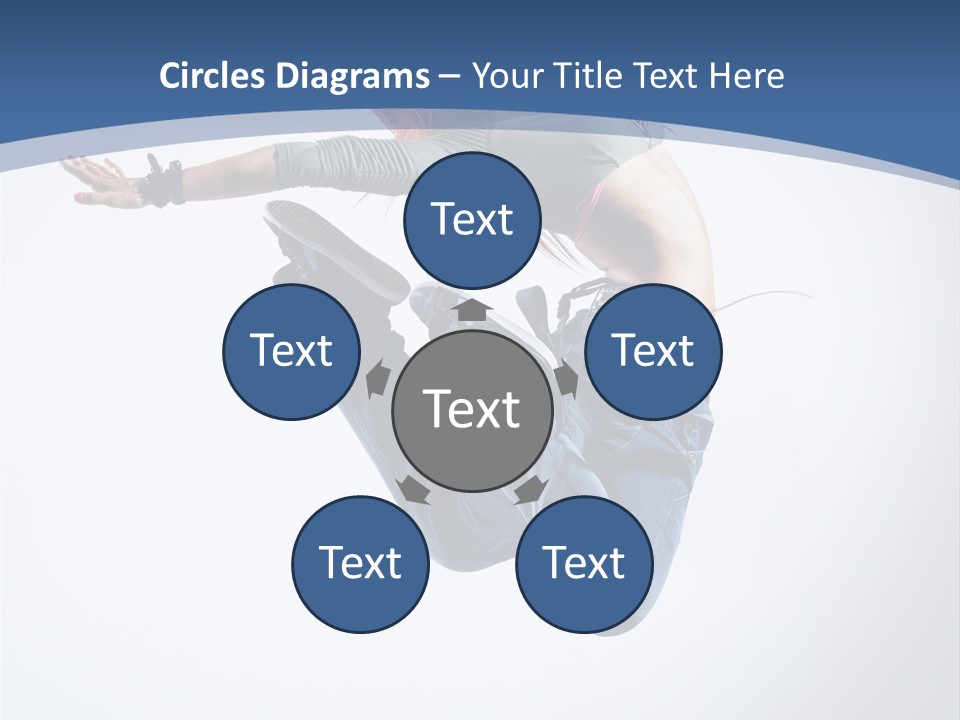 Woman One Human PowerPoint Template