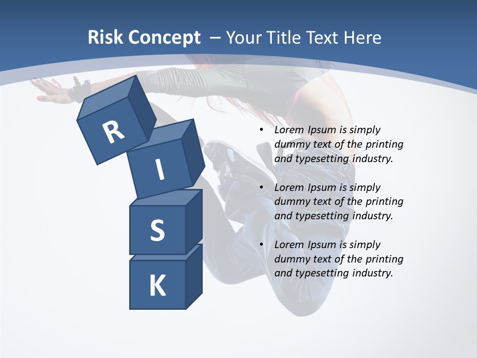 Woman One Human PowerPoint Template