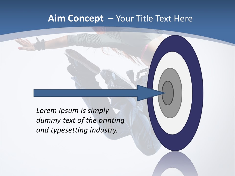 Woman One Human PowerPoint Template