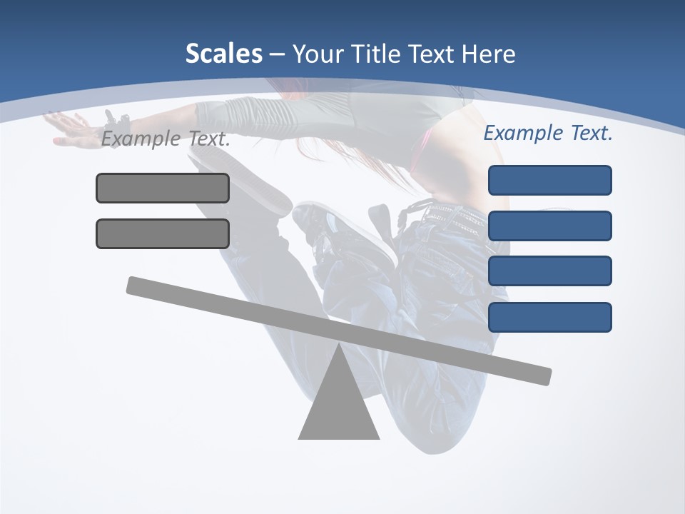 Woman One Human PowerPoint Template