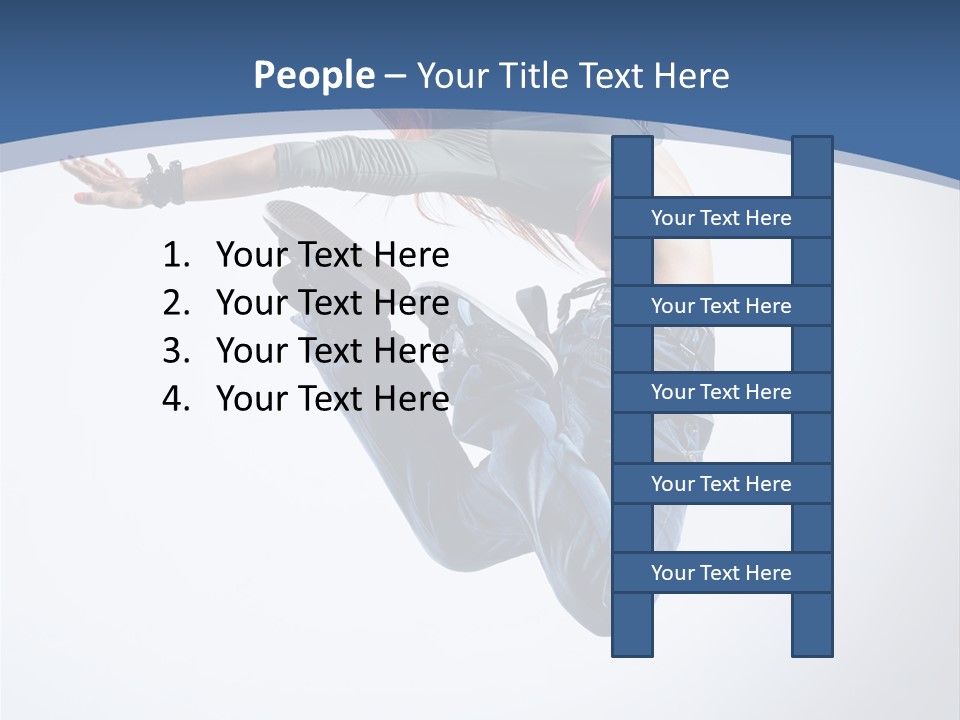 Woman One Human PowerPoint Template