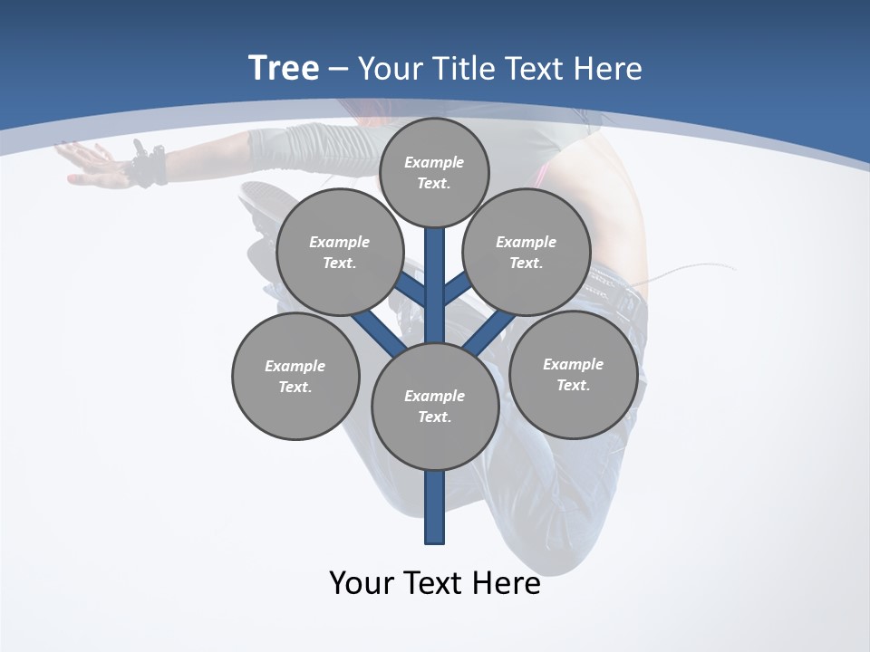 Woman One Human PowerPoint Template