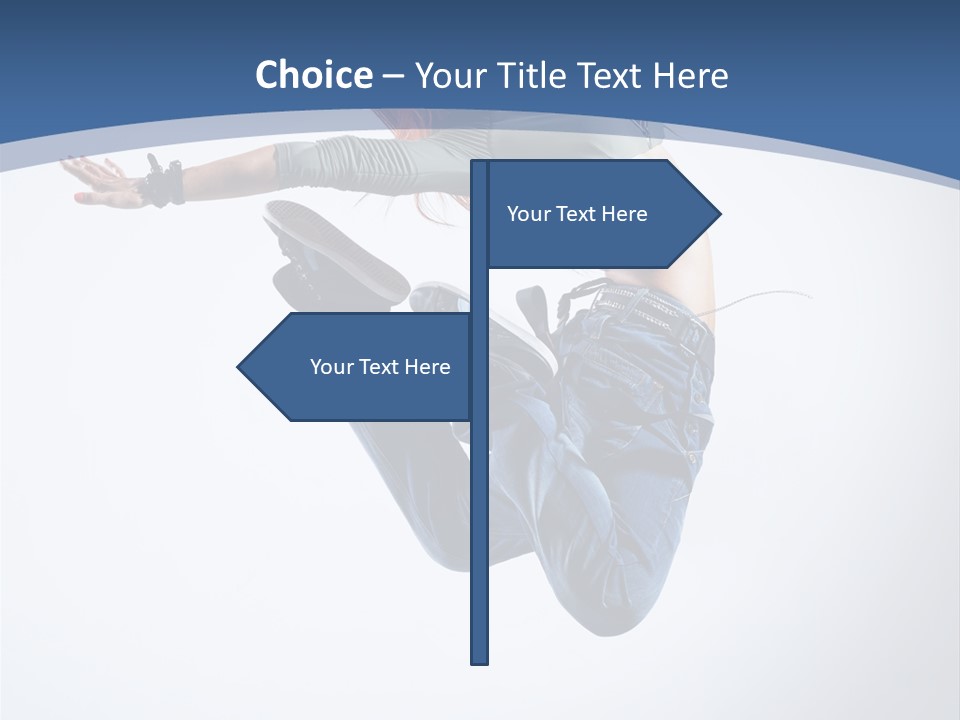 Woman One Human PowerPoint Template