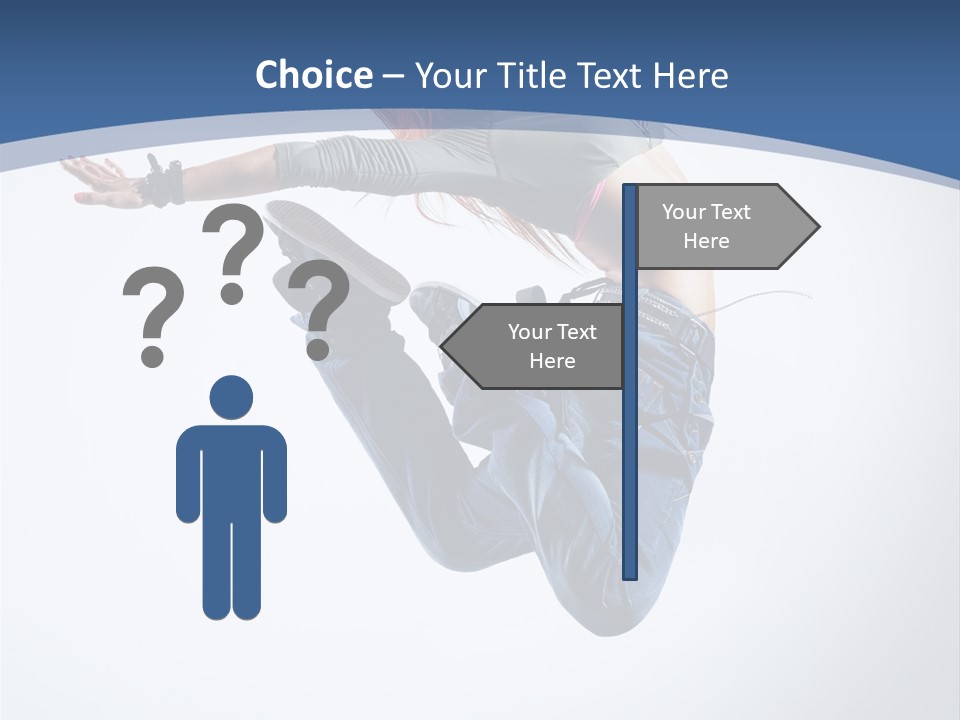 Woman One Human PowerPoint Template