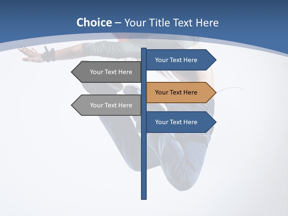 Woman One Human PowerPoint Template