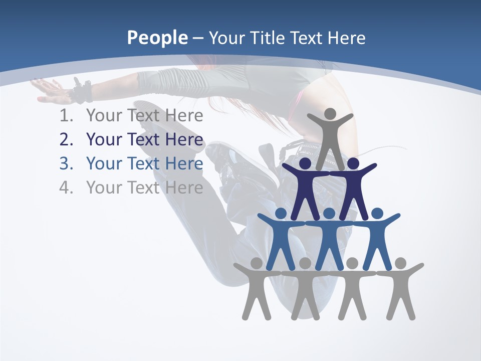 Woman One Human PowerPoint Template