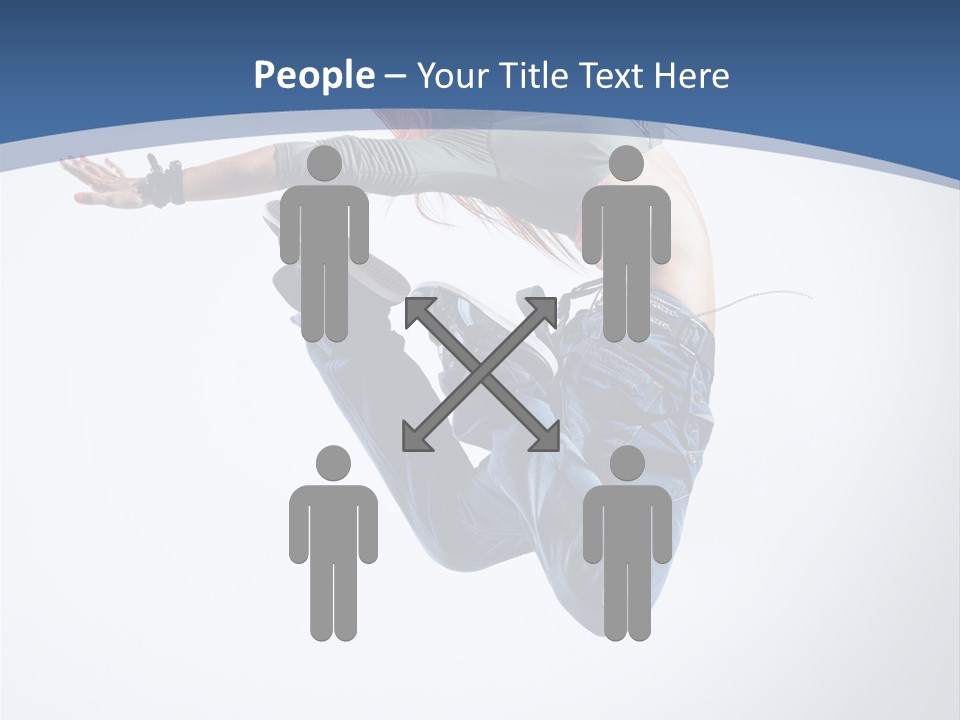 Woman One Human PowerPoint Template