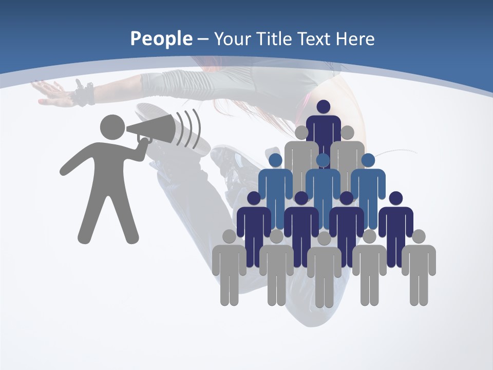 Woman One Human PowerPoint Template