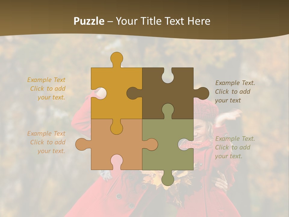 Mother Park Maple PowerPoint Template