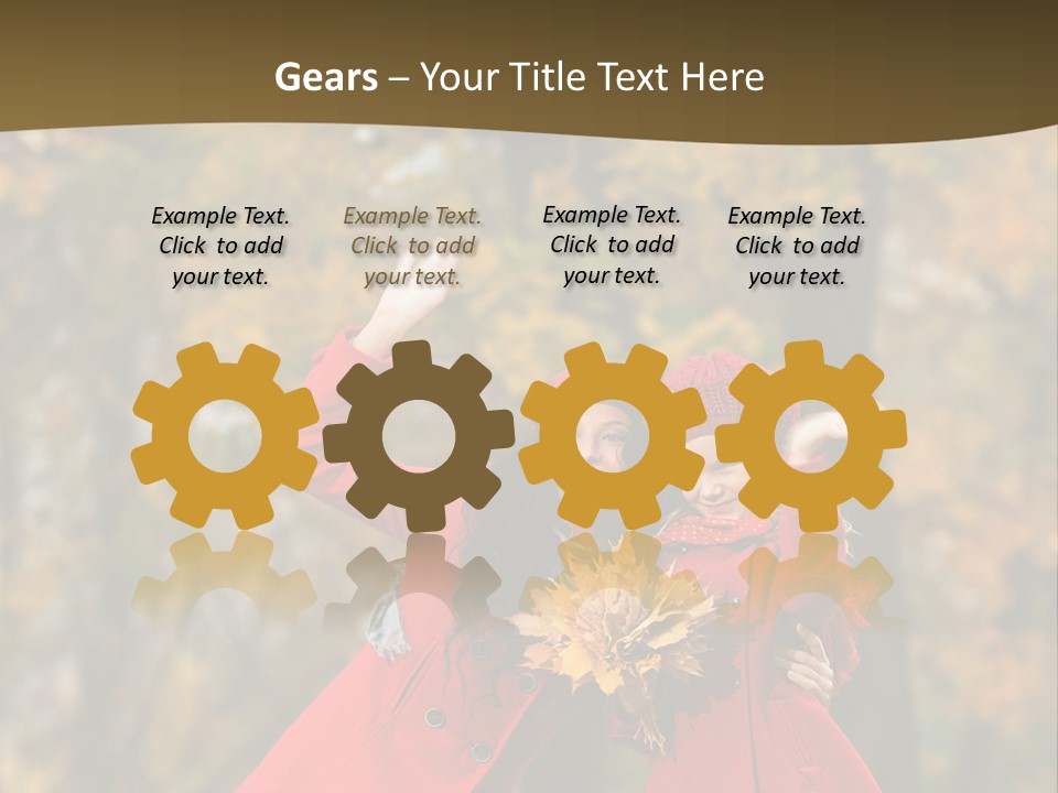 Mother Park Maple PowerPoint Template