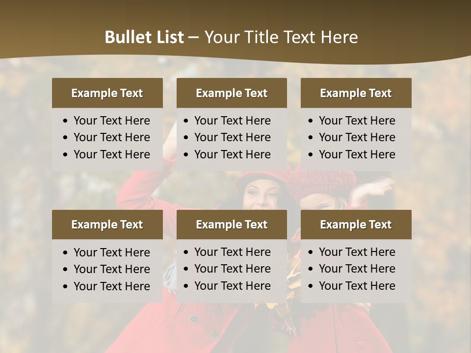 Mother Park Maple PowerPoint Template