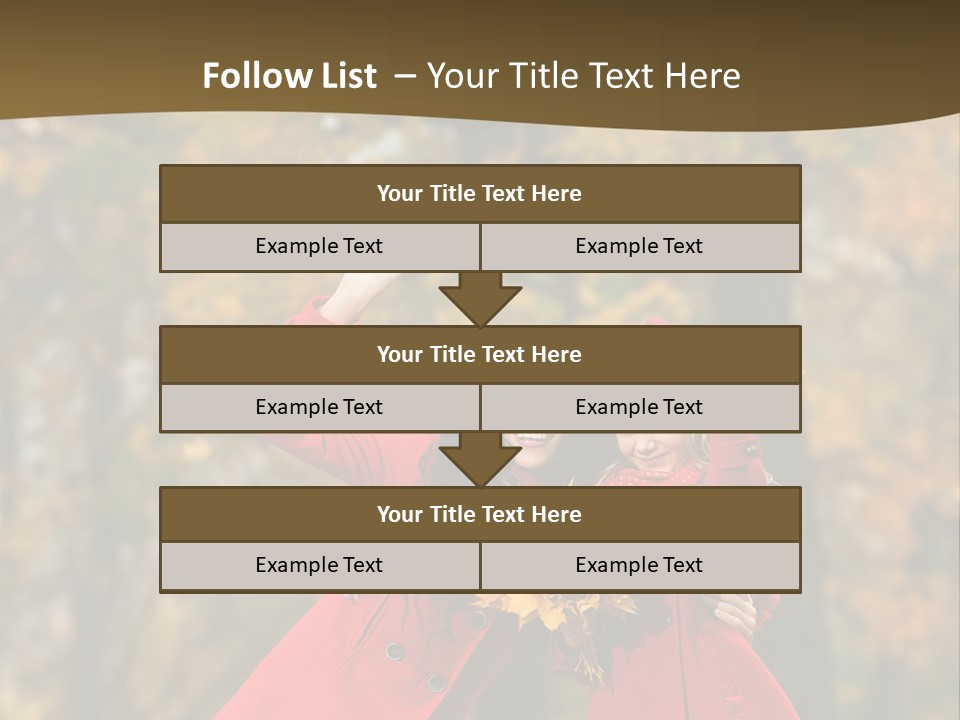 Mother Park Maple PowerPoint Template
