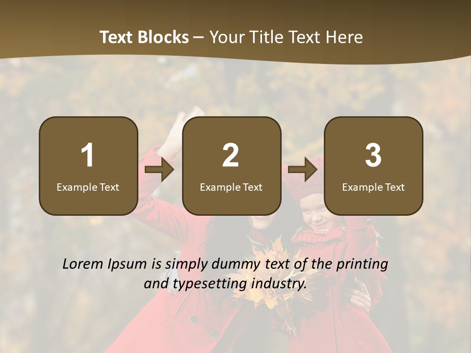 Mother Park Maple PowerPoint Template