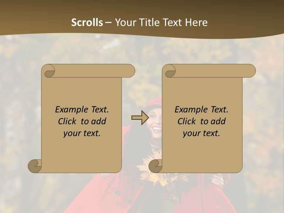 Mother Park Maple PowerPoint Template