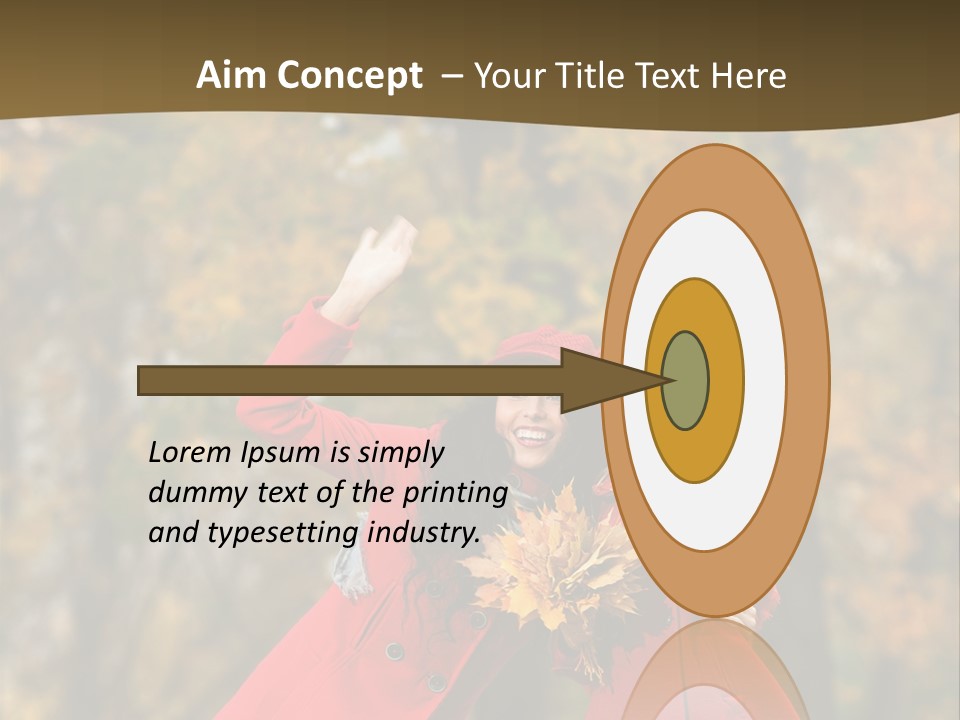 Mother Park Maple PowerPoint Template