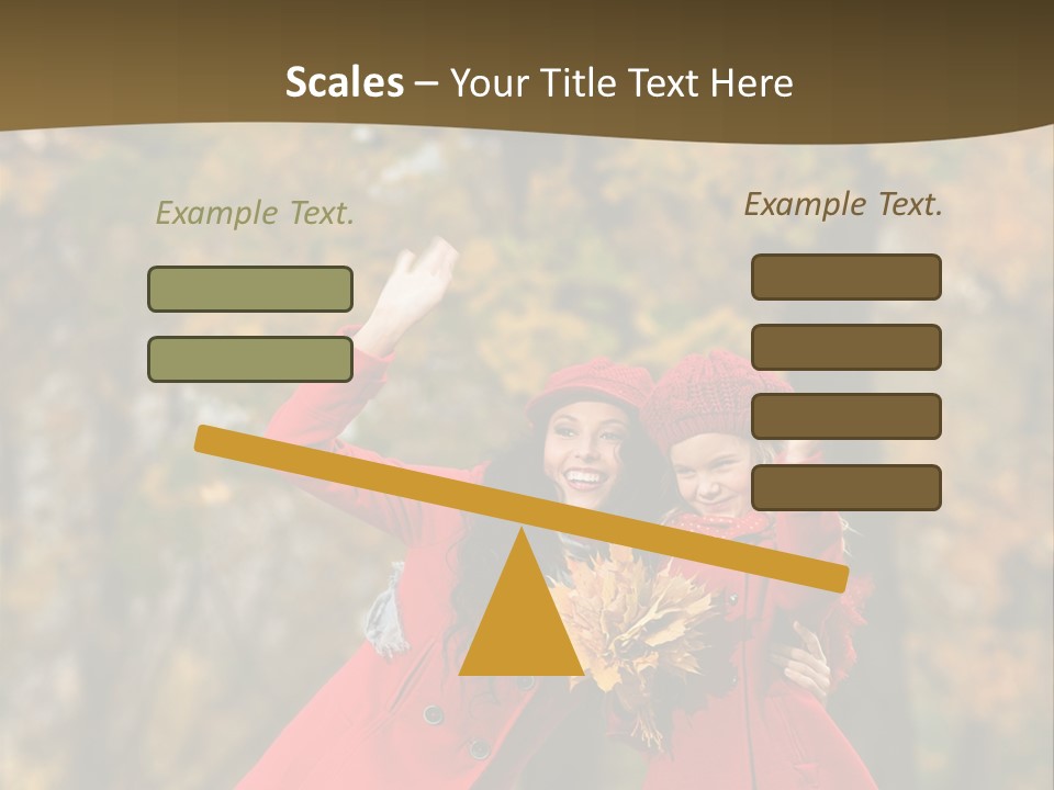 Mother Park Maple PowerPoint Template