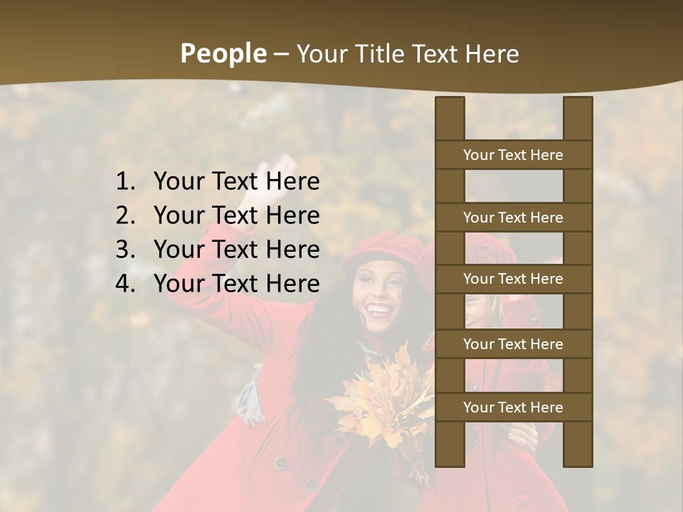 Mother Park Maple PowerPoint Template